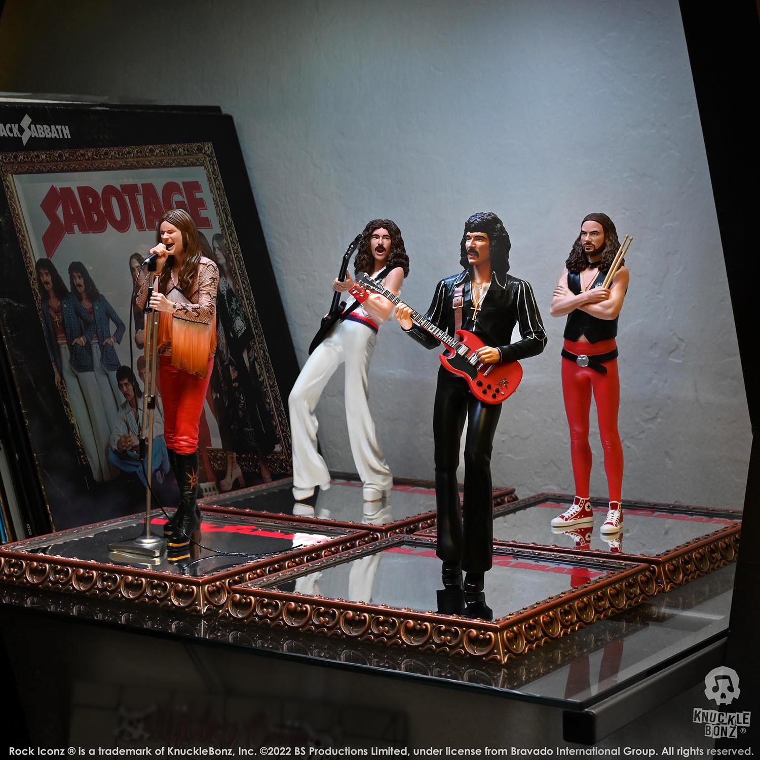 KnuckleBonz punches a "Hole in the Sky" w/ new Black Sabbath Statue Set